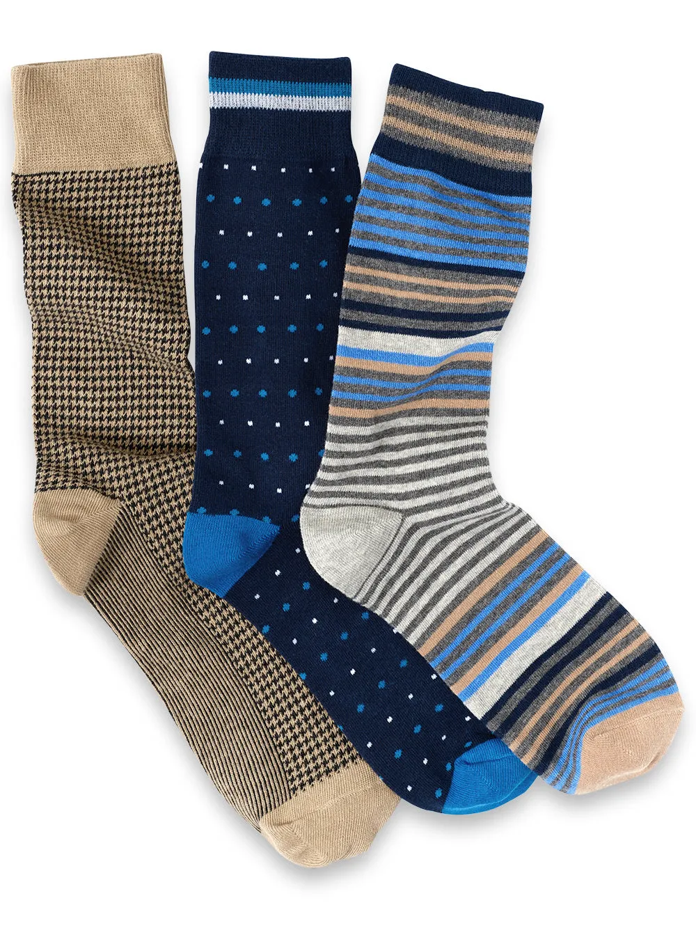 3 Pack Cotton Blend Sock