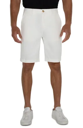 9.5" Trouser Short in White