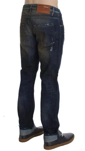 ACHT  Wash Cotton Regular Straight Fit Jeans