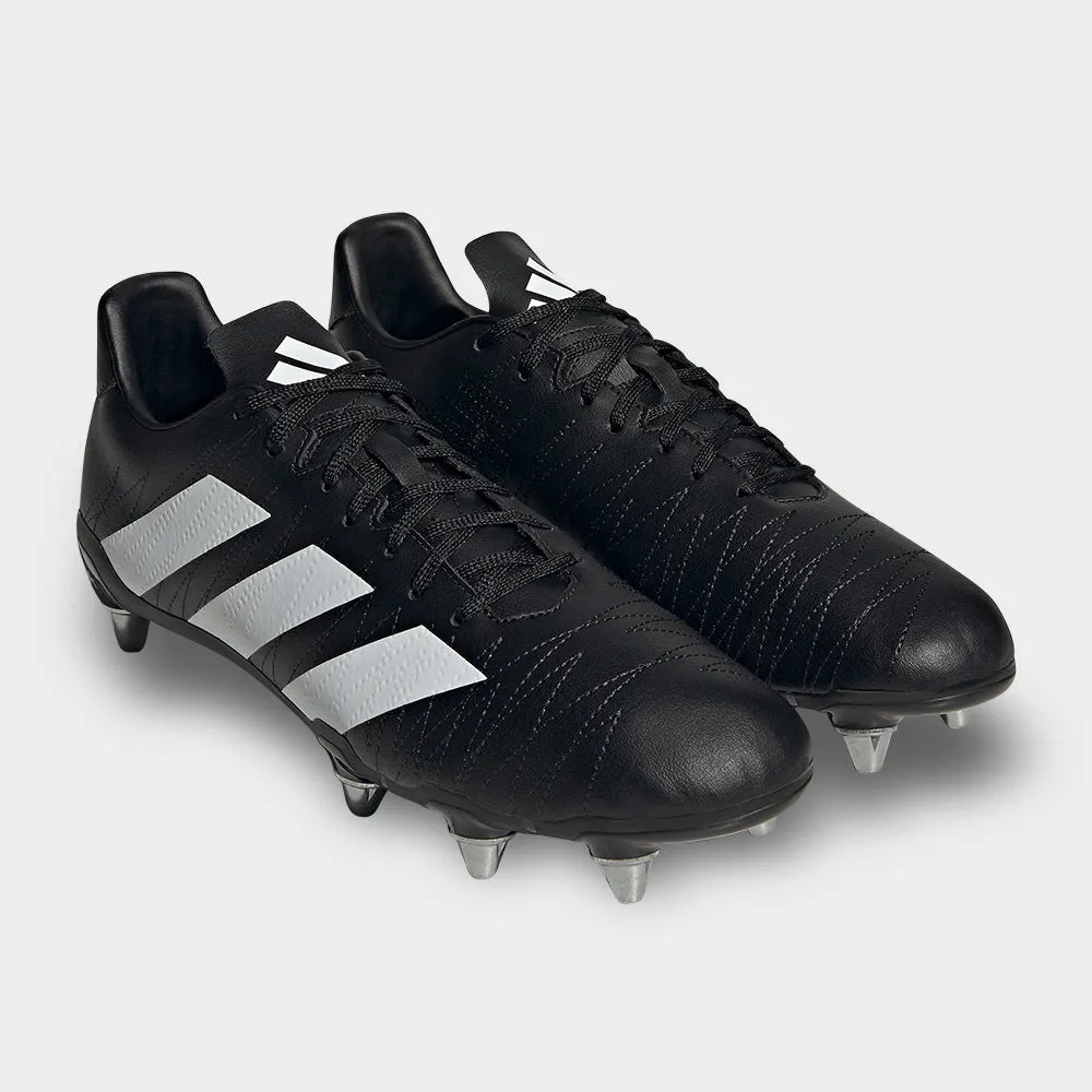 Adidas Mens Kakari Sg Rugby Boot Black/White _ 173664 _ Black