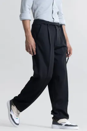 AdjustEase Black Trouser