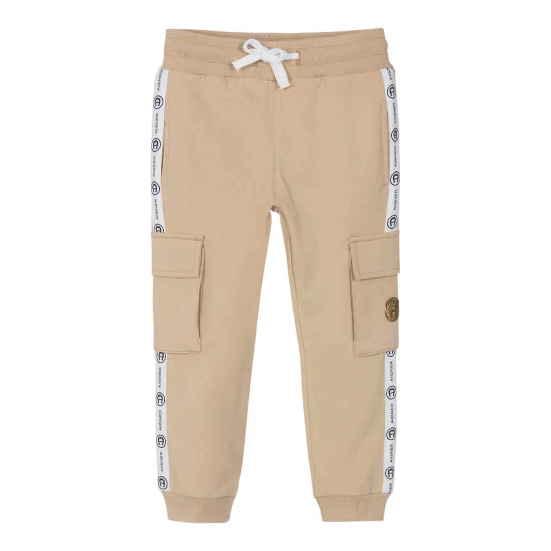 Aigner Trouser Logo Light Brown