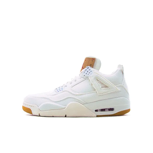 AIR JORDAN 4 RETRO LEVI'S WHITE 2018