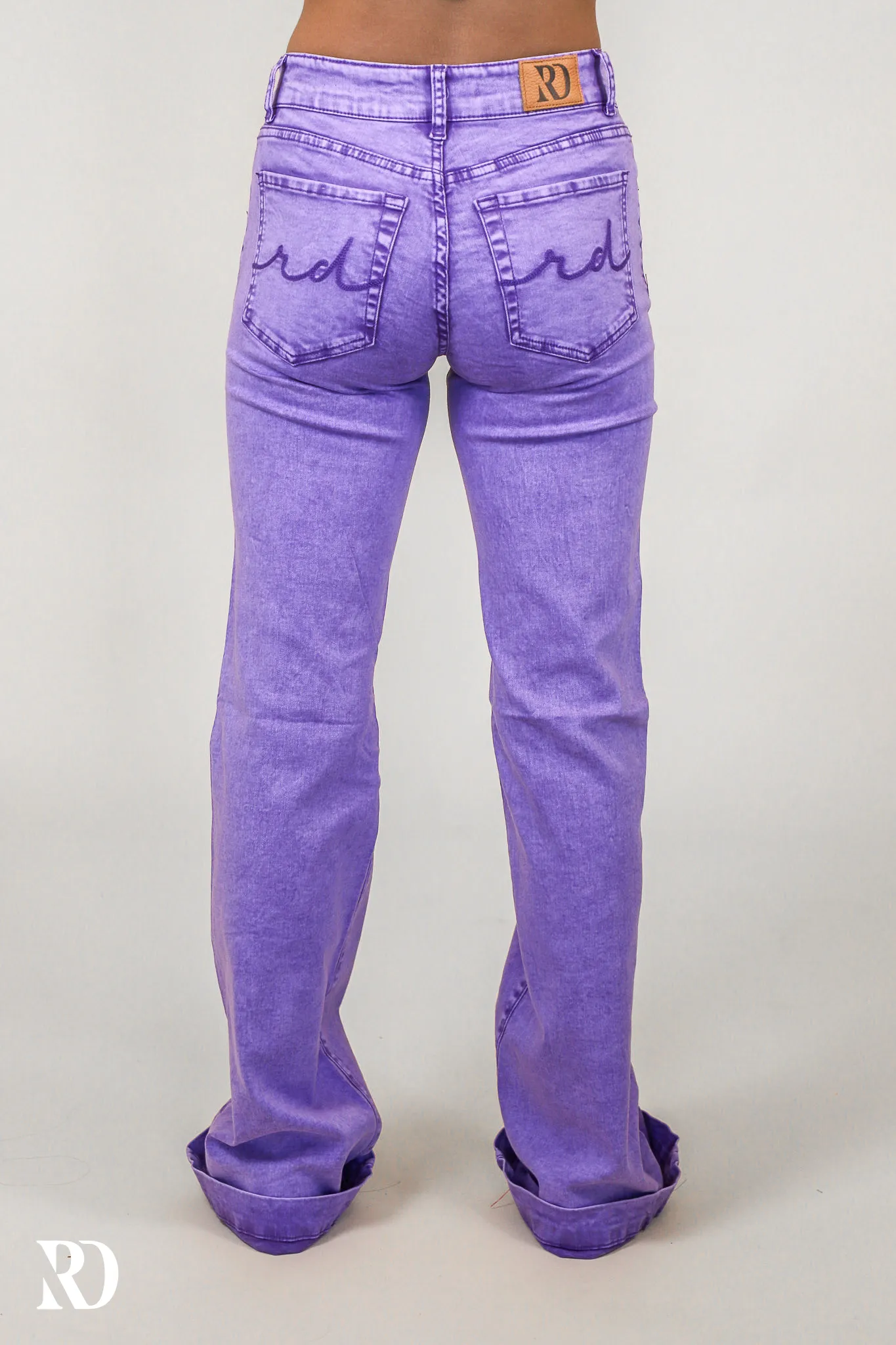 AMETHYST SIGNATURE TROUSER DENIM