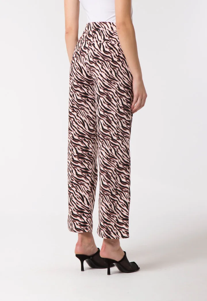 Animal Print Trouser