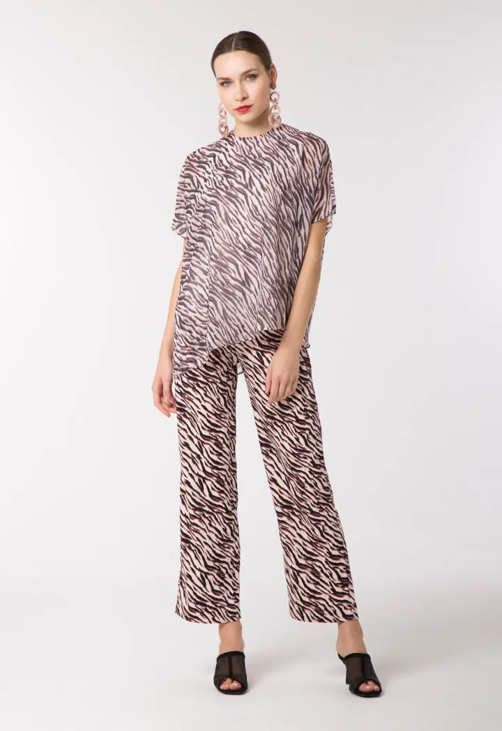 Animal Print Trouser