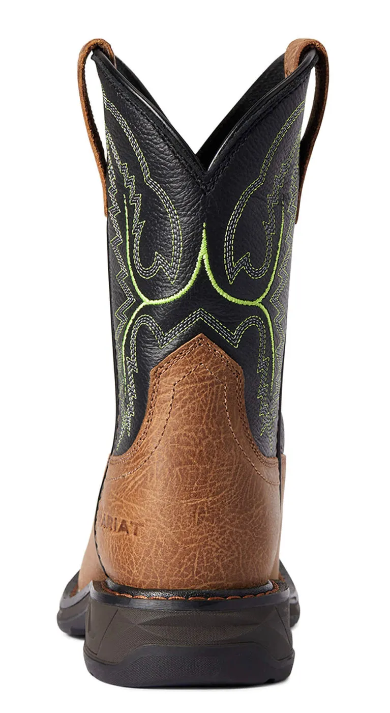 Ariat Kid’s WorkHog XT Wide Square Toe Boot