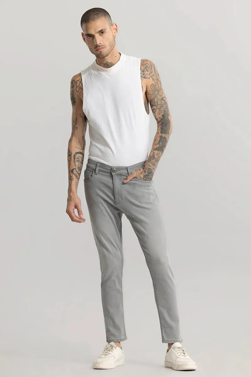 Ashen Stone Grey Skinny Jeans