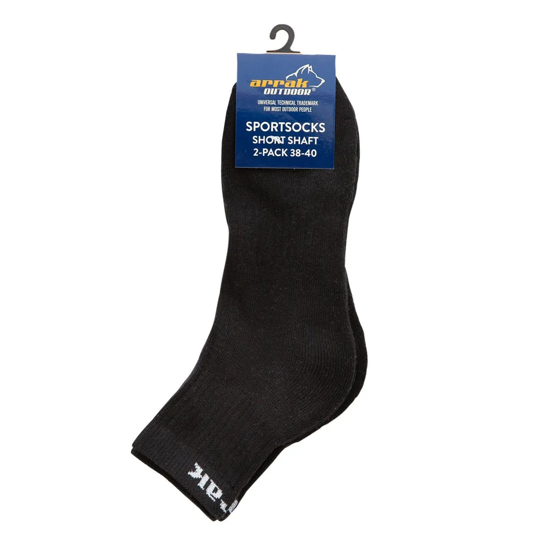 Athletic Short-Staff Sock (Black)