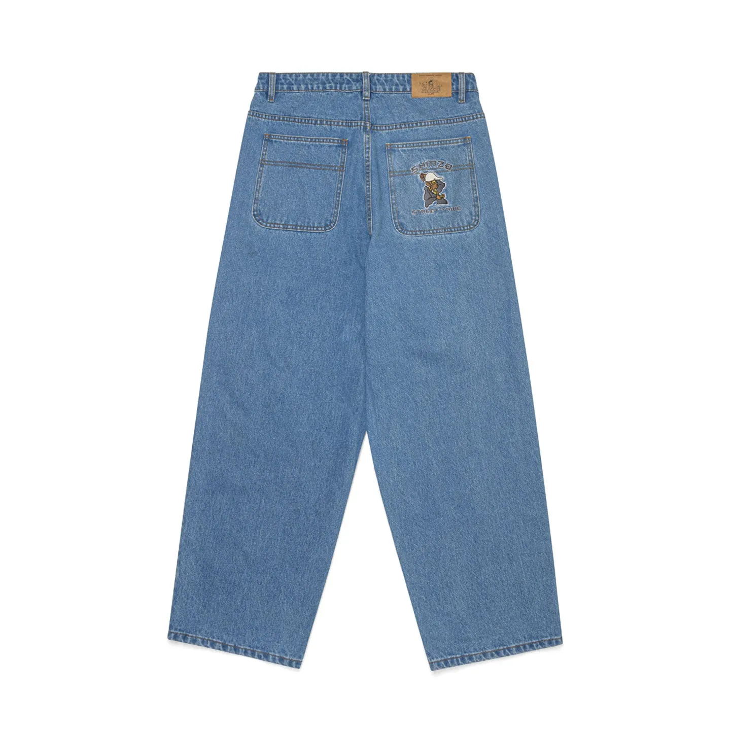 B-Boy Phat Cut Washed Indigo Jeans