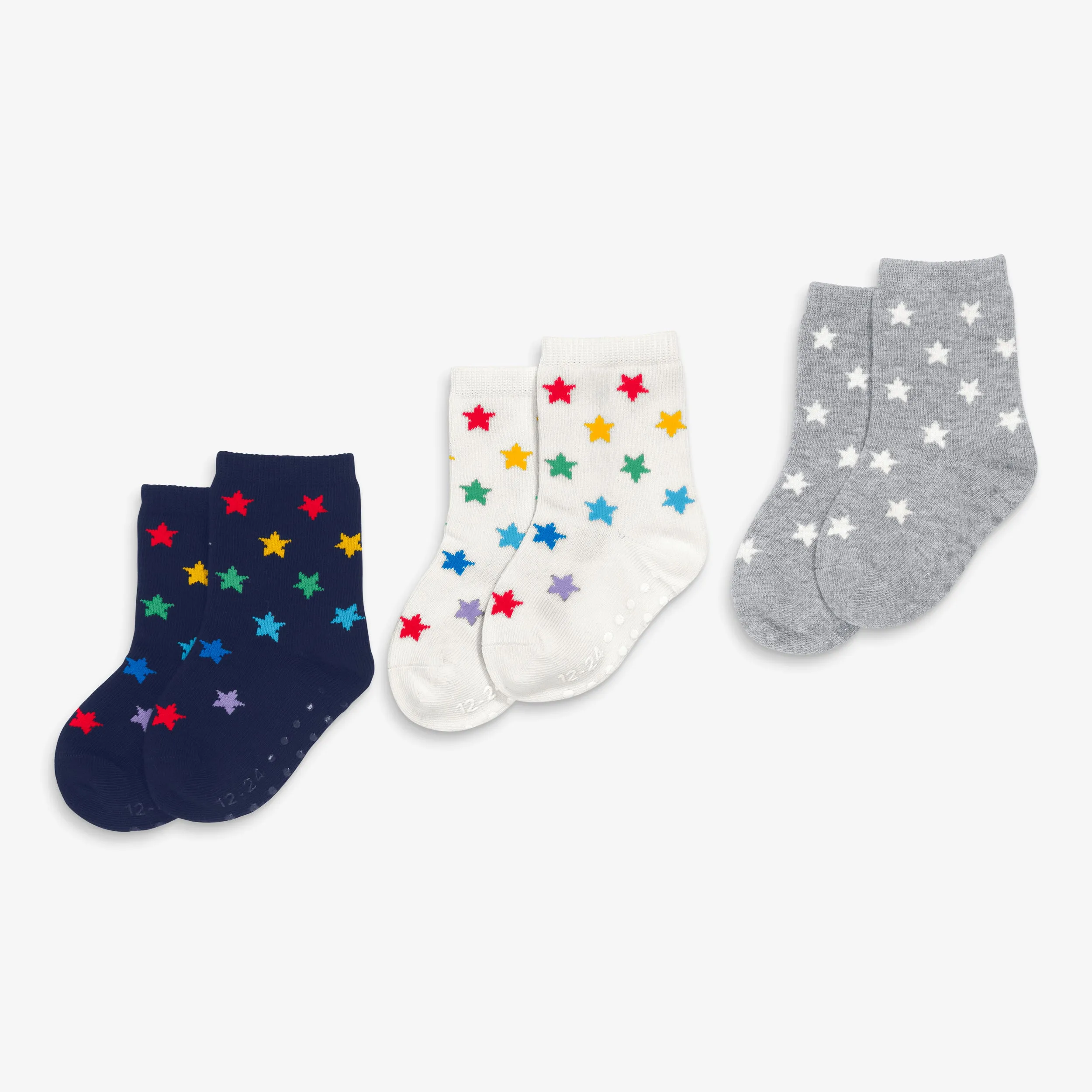 Baby rainbow sock 3-pack