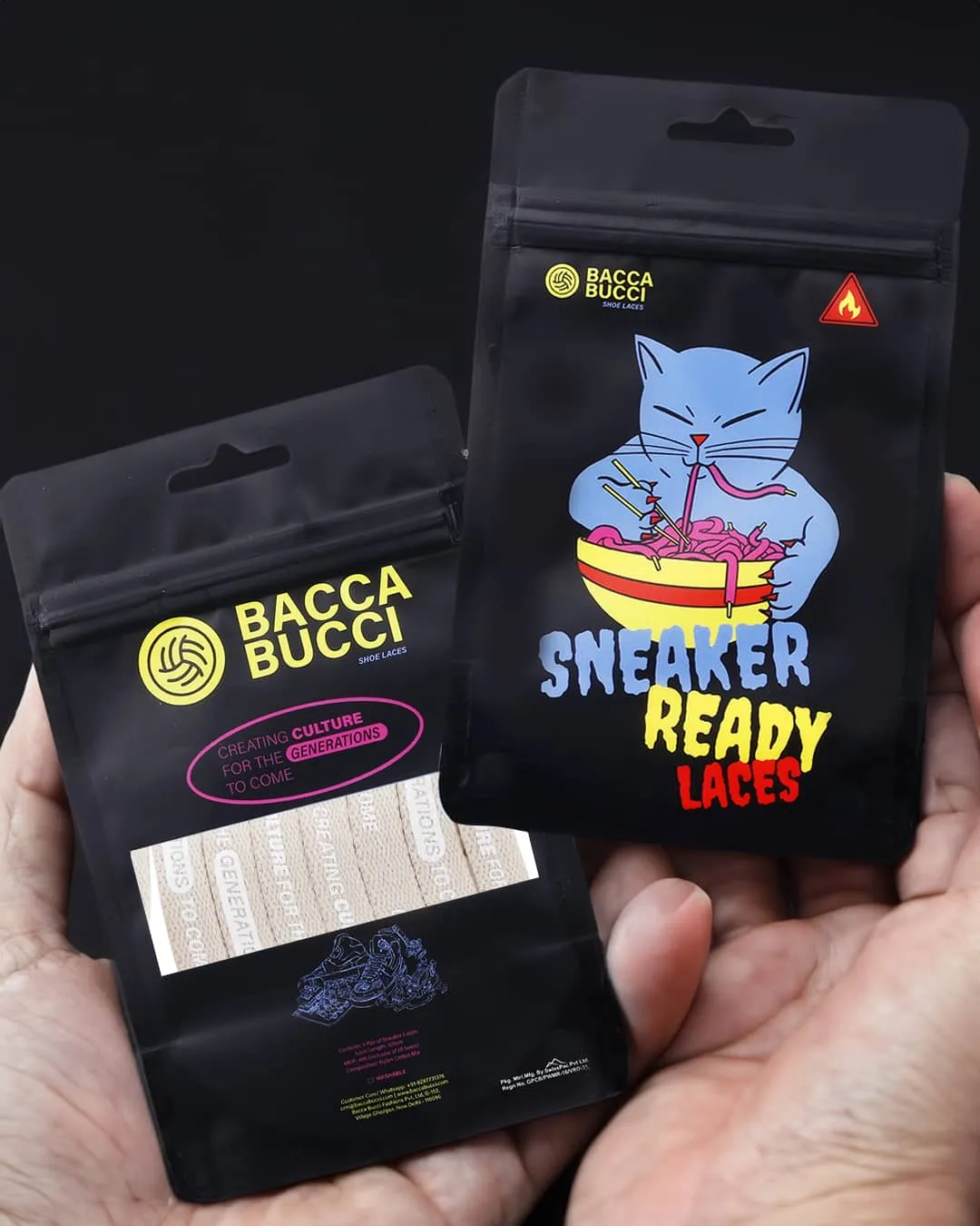 Bacca Bucci "Creating Culture" Sneaker Laces