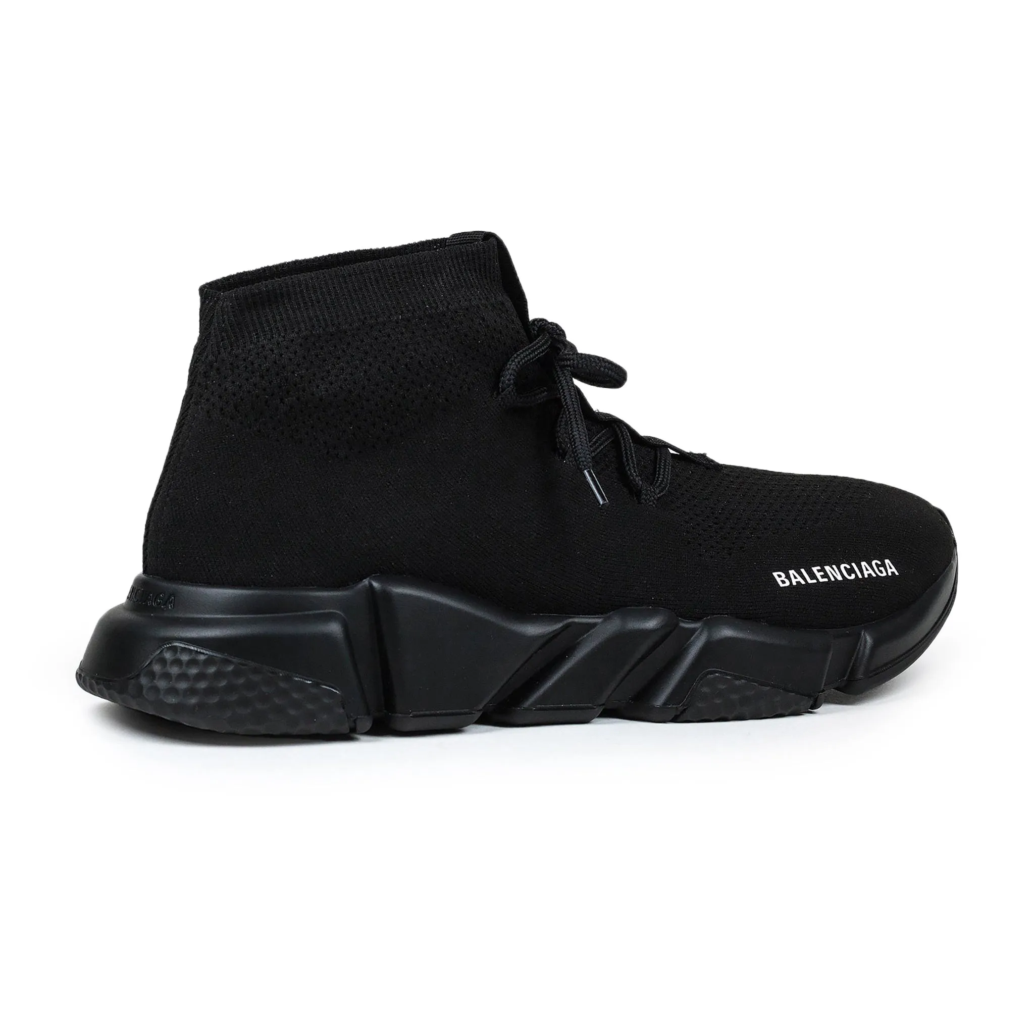 Balenciaga Speed Knit Lace Sock Triple Black