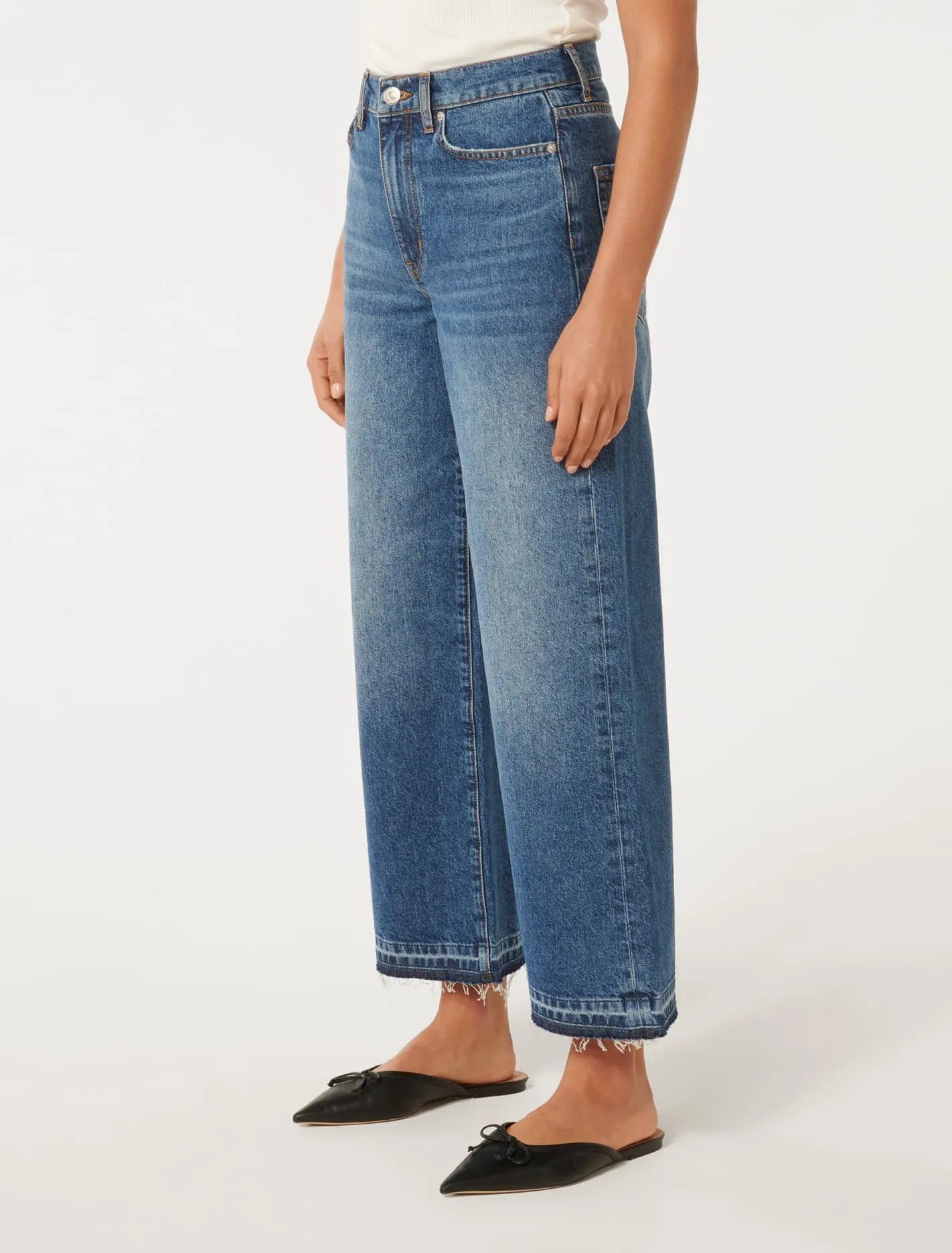 Bea Wide Leg Crop Jeans