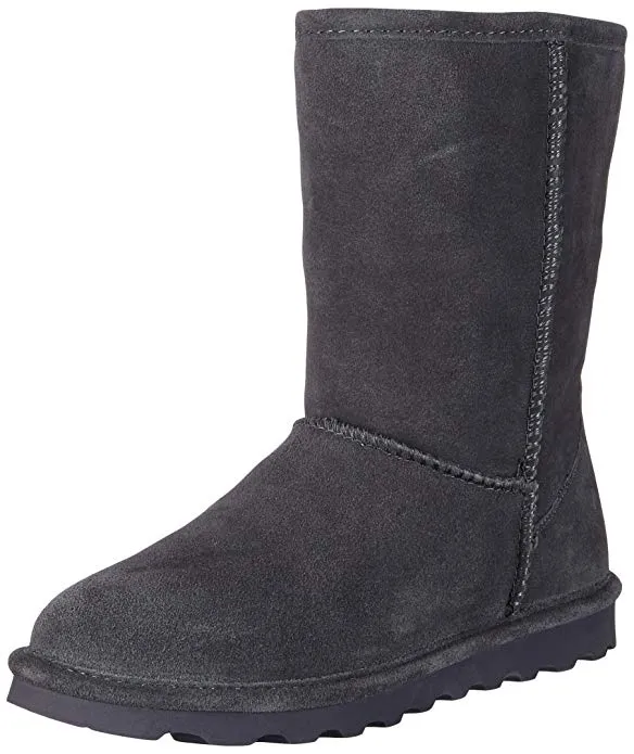 Bearpaw Women's ELLE Short Fashion Boot, Charcoal,