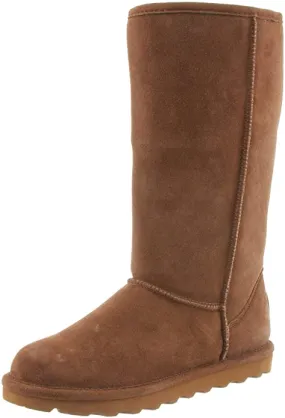 BEARPAW Women's ELLE Tall Fashion Boot, Hickory (9)