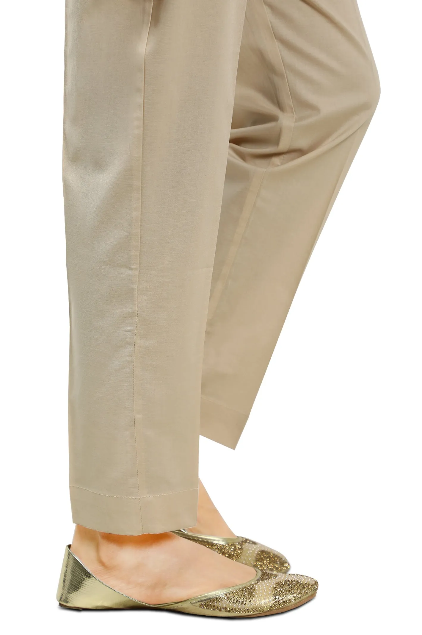 Beige Ladies Trouser