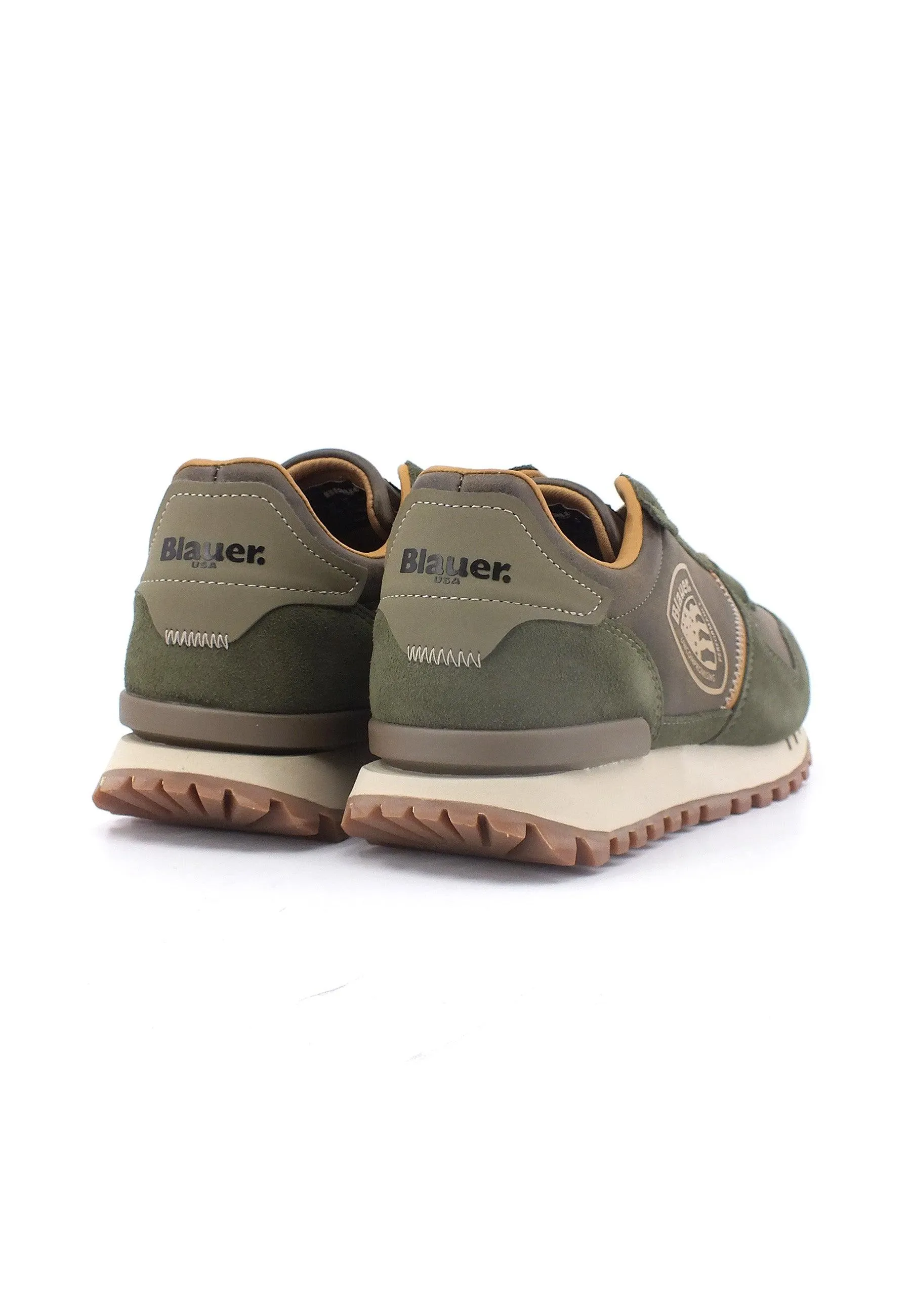 BLAUER Dixon02 Sneaker Uomo Elephant Verde F3DIXON02