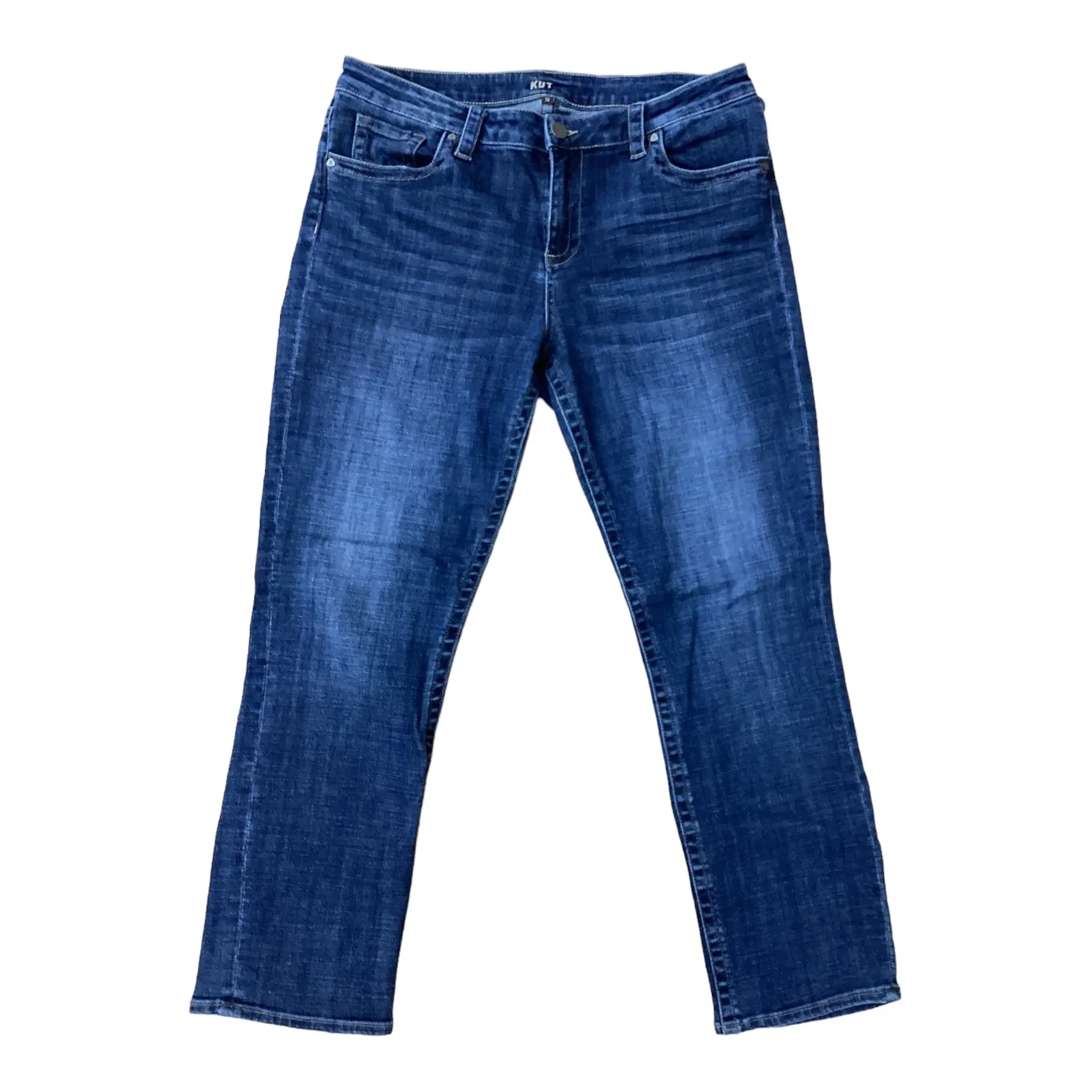 Blue Denim Jeans Skinny Kut, Size 14