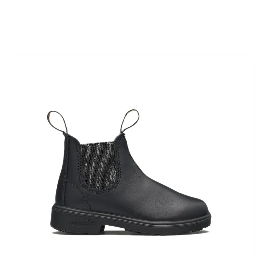 BLUNDSTONE BOOT 2096 NERO ELASTICO GLITTER ARGENTO