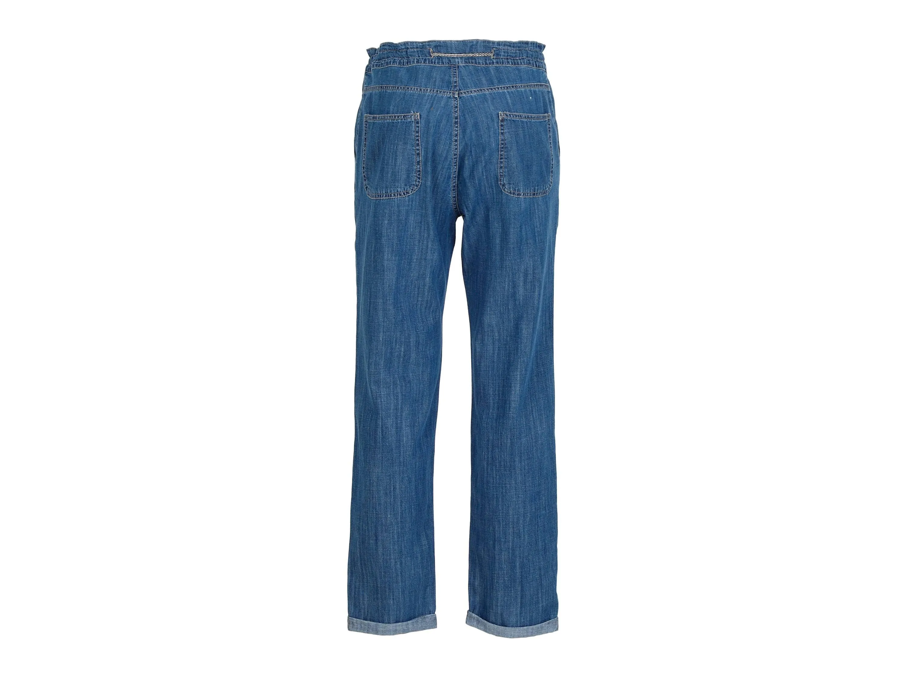 CAFENOIR Jeans Sportivo Coulisse Pantalone Blu Medio Chiaro JP0031