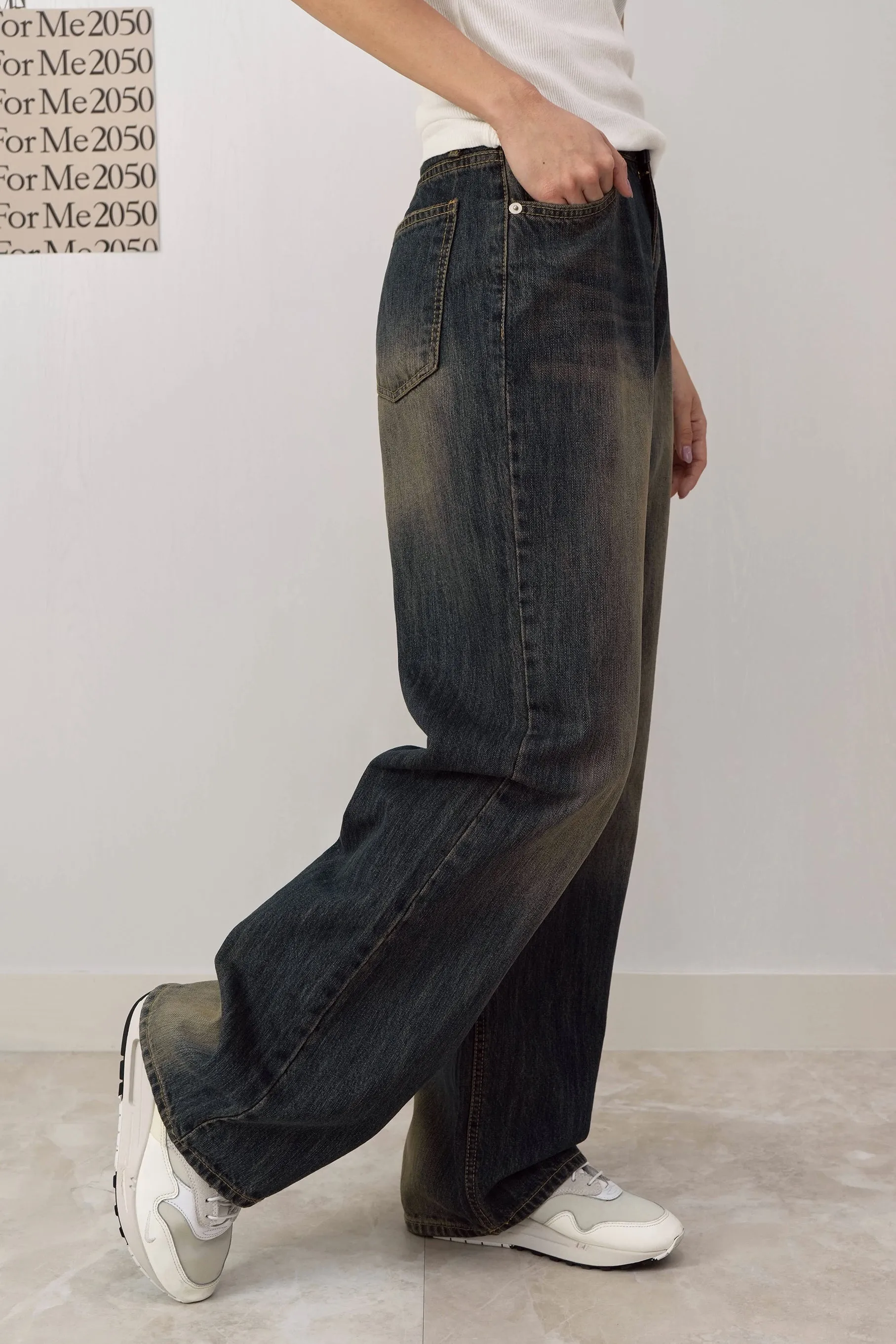 Carli High Rise Wide Leg Jeans