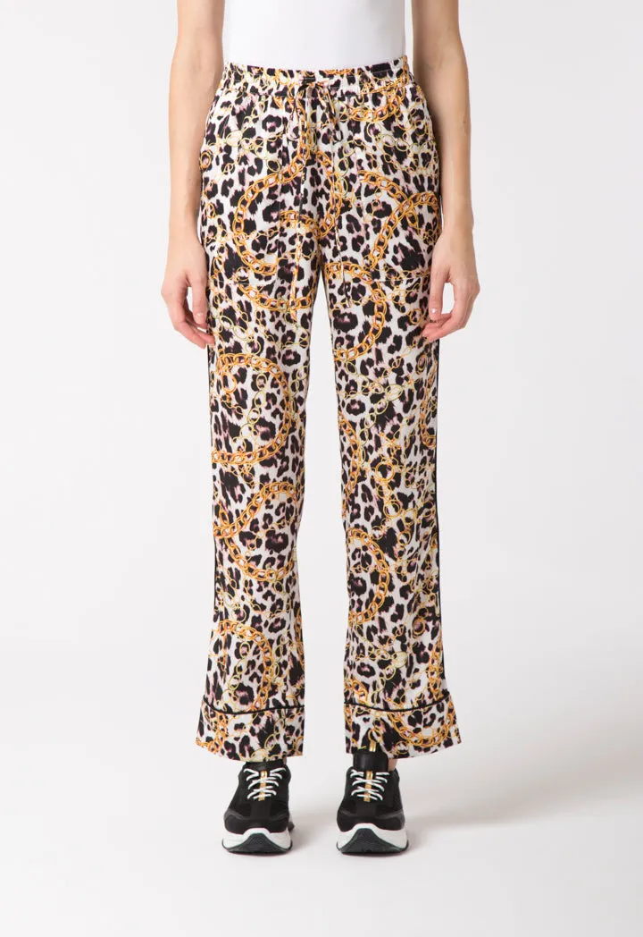 Chain Print Trouser