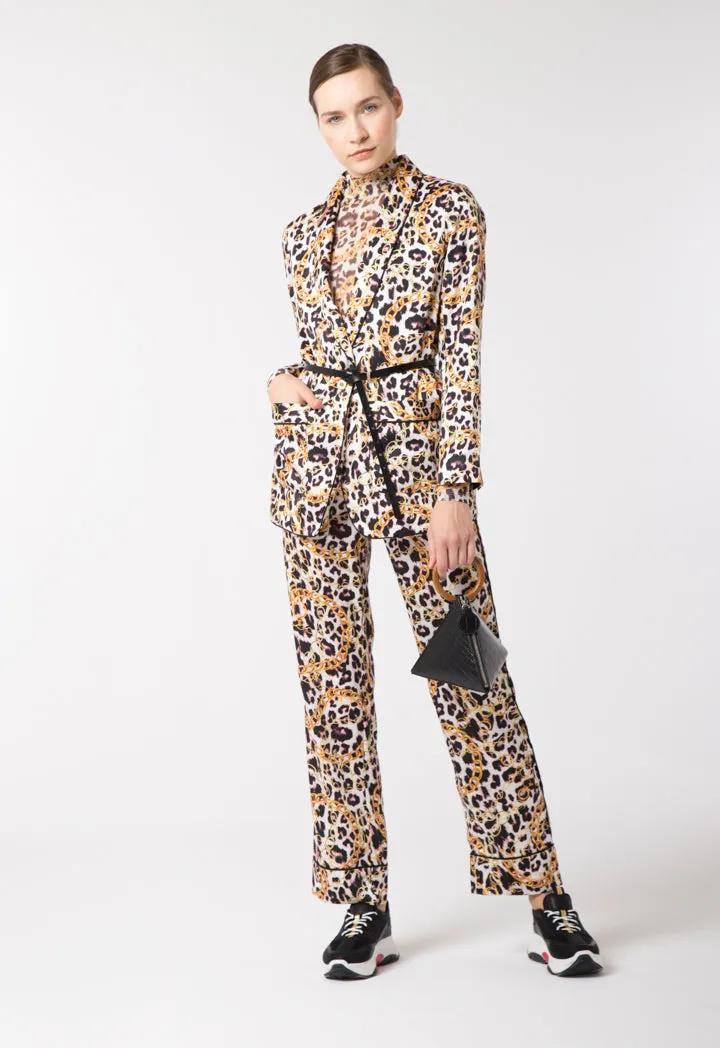 Chain Print Trouser