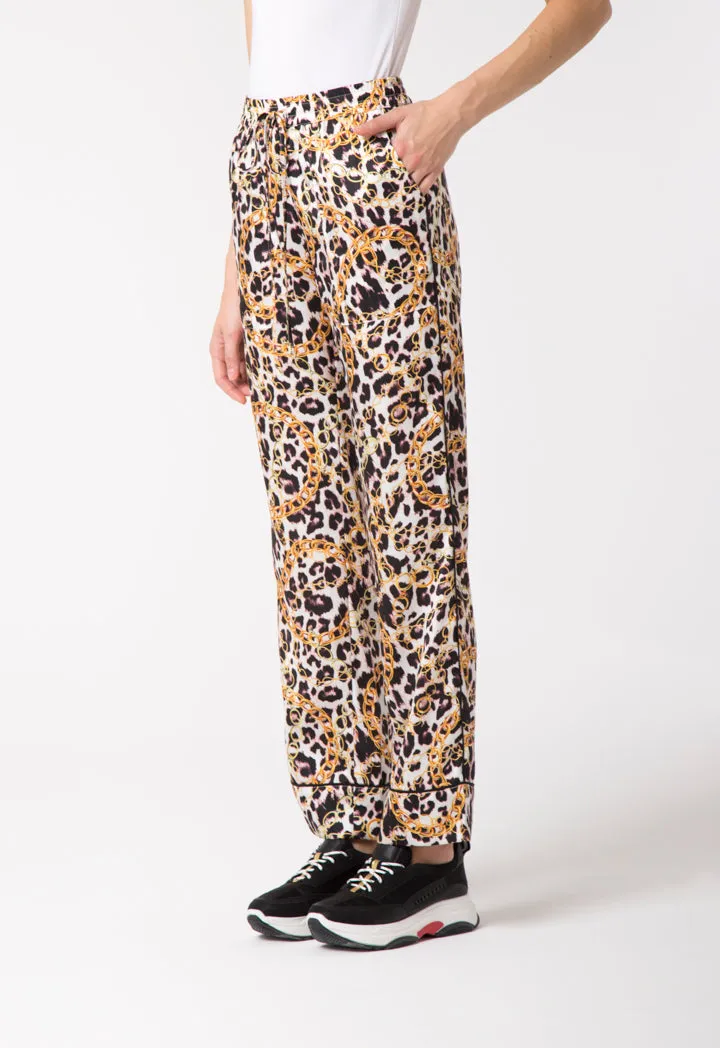 Chain Print Trouser