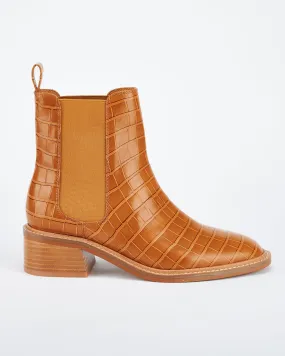 Chelsea Boot Tan Croc