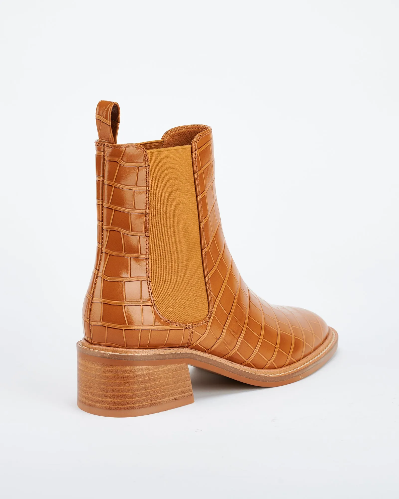 Chelsea Boot Tan Croc