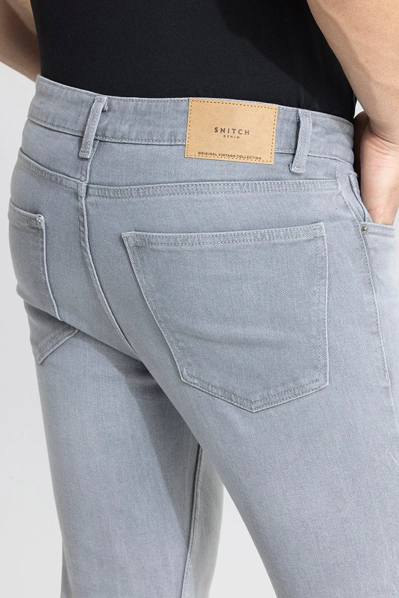 Claude Koala Grey Skinny Fit Jeans