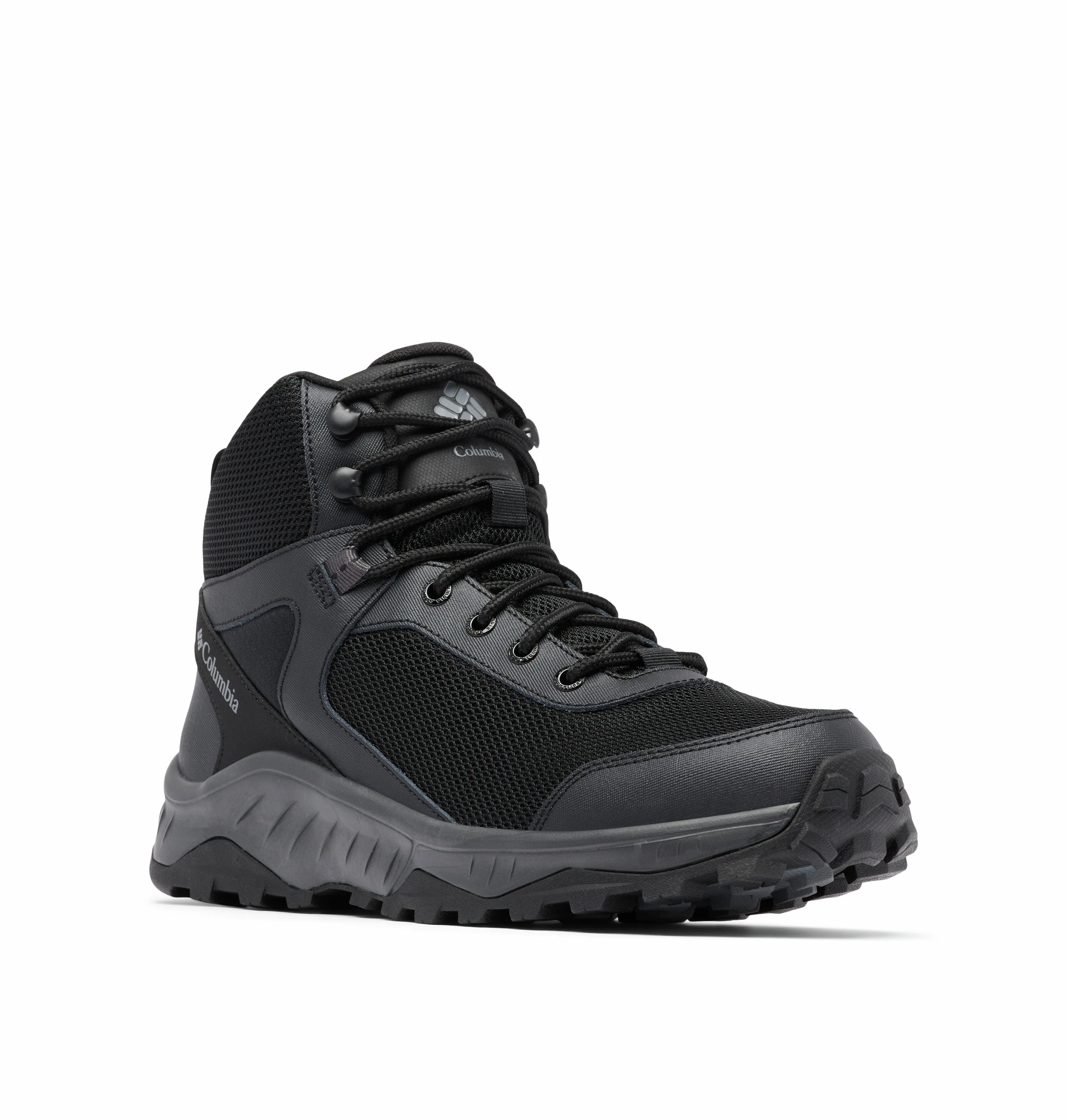 Columbia Mens Trailstorm Ascend Waterproof Boot-BLACK