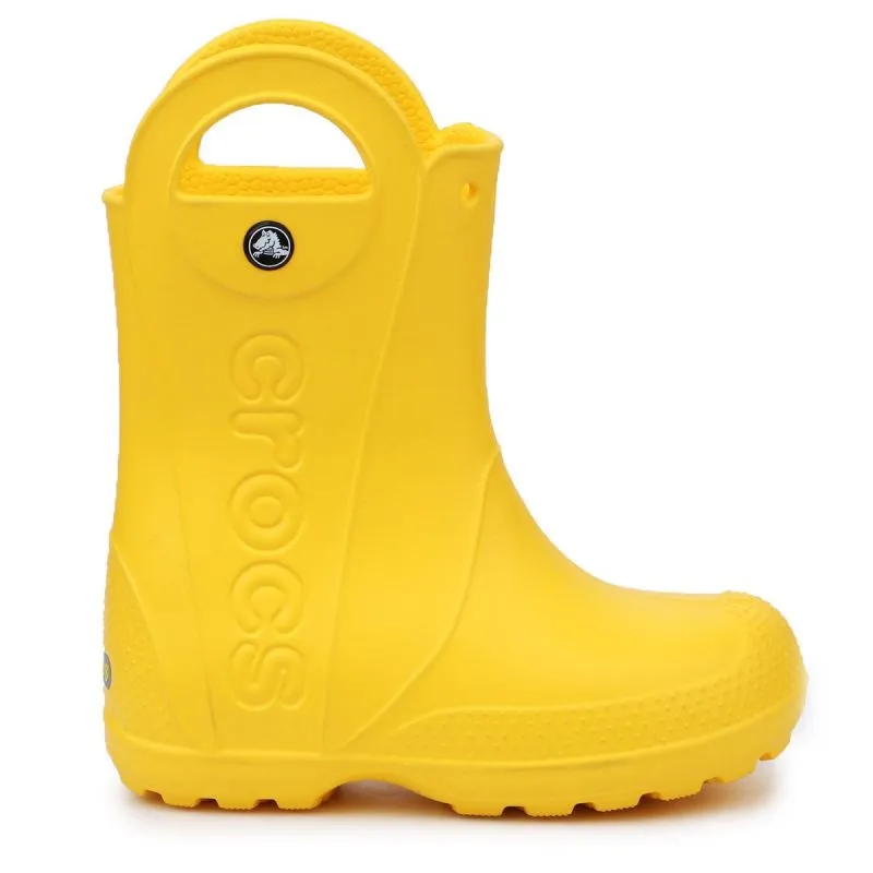 Crocs Kids Handle It Rain Boot - Yellow