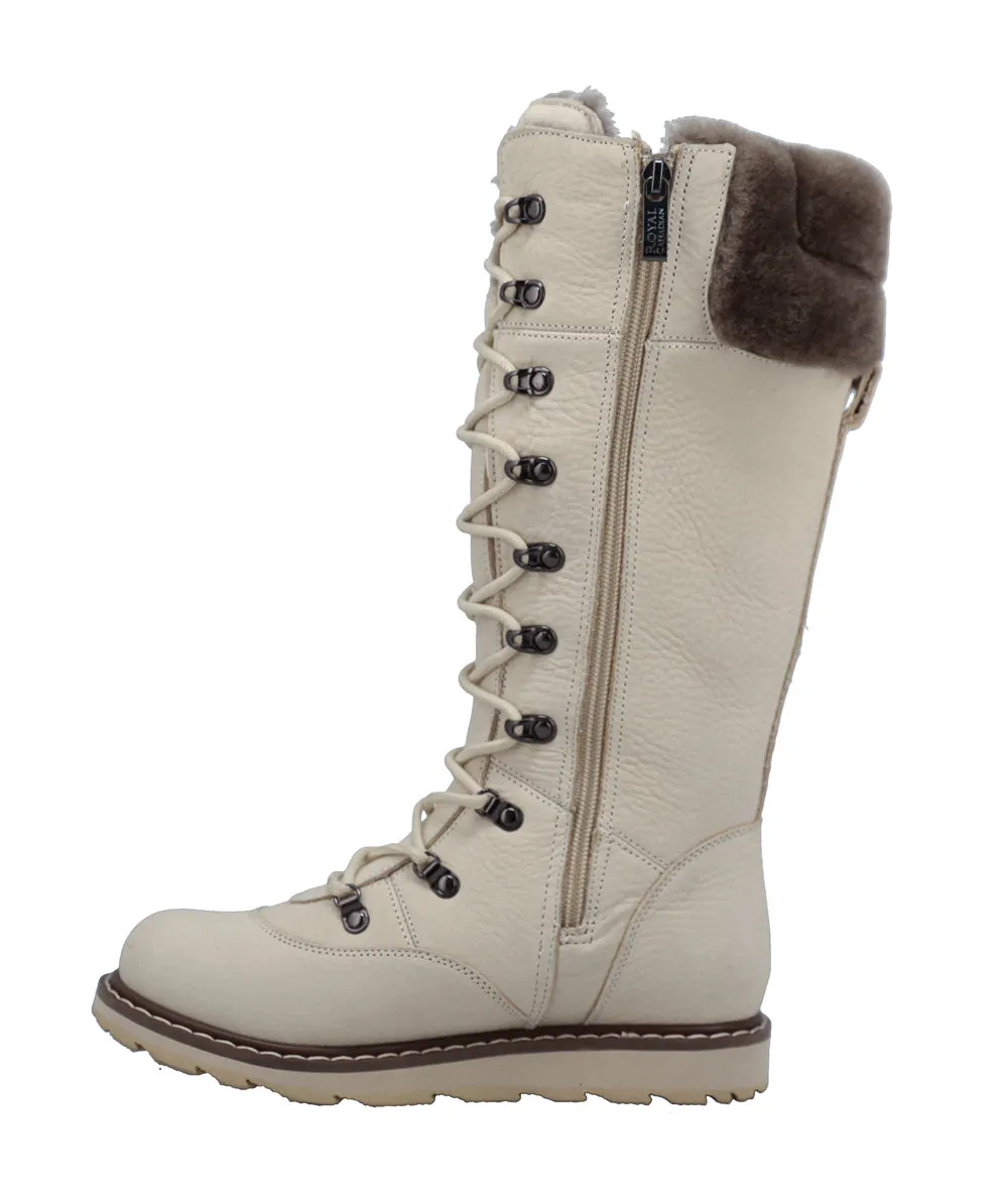 Sure! Heres an optimized title for the product: Pale Ale White Womens Winter Boot by Dalhousie