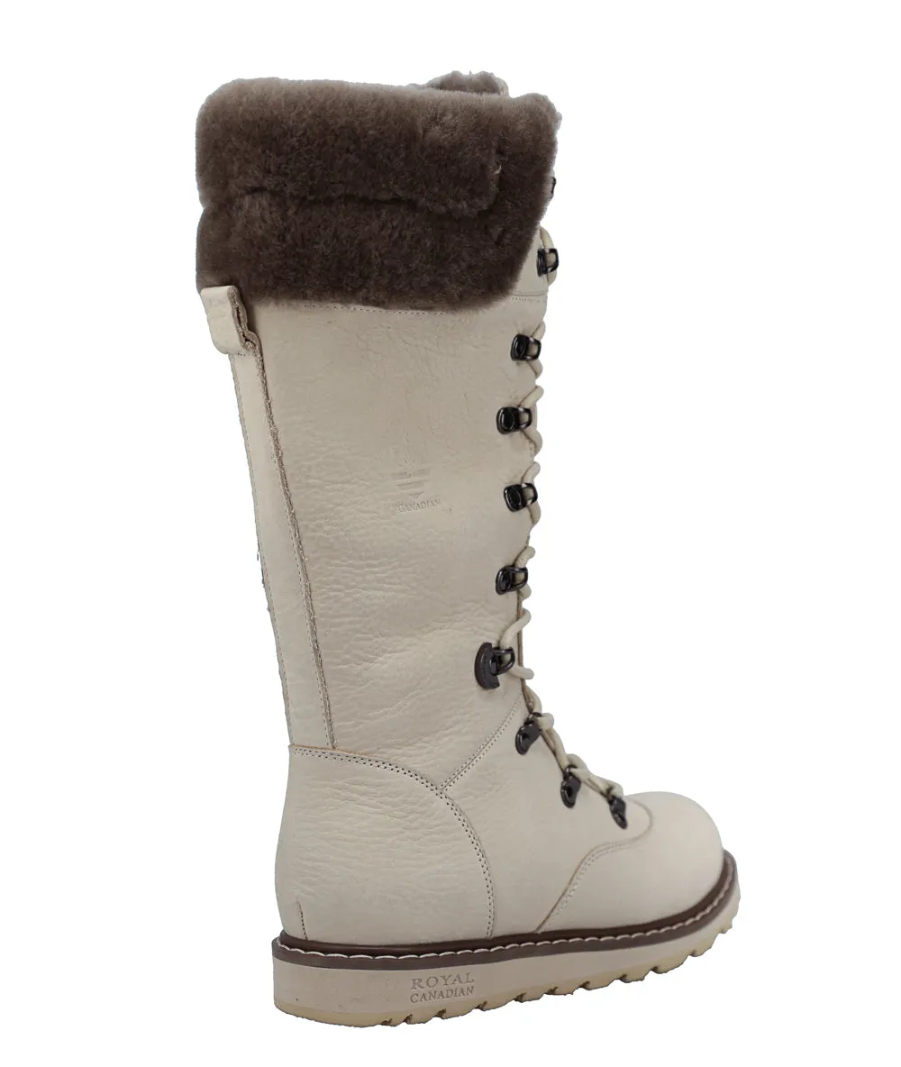 Sure! Heres an optimized title for the product: Pale Ale White Womens Winter Boot by Dalhousie