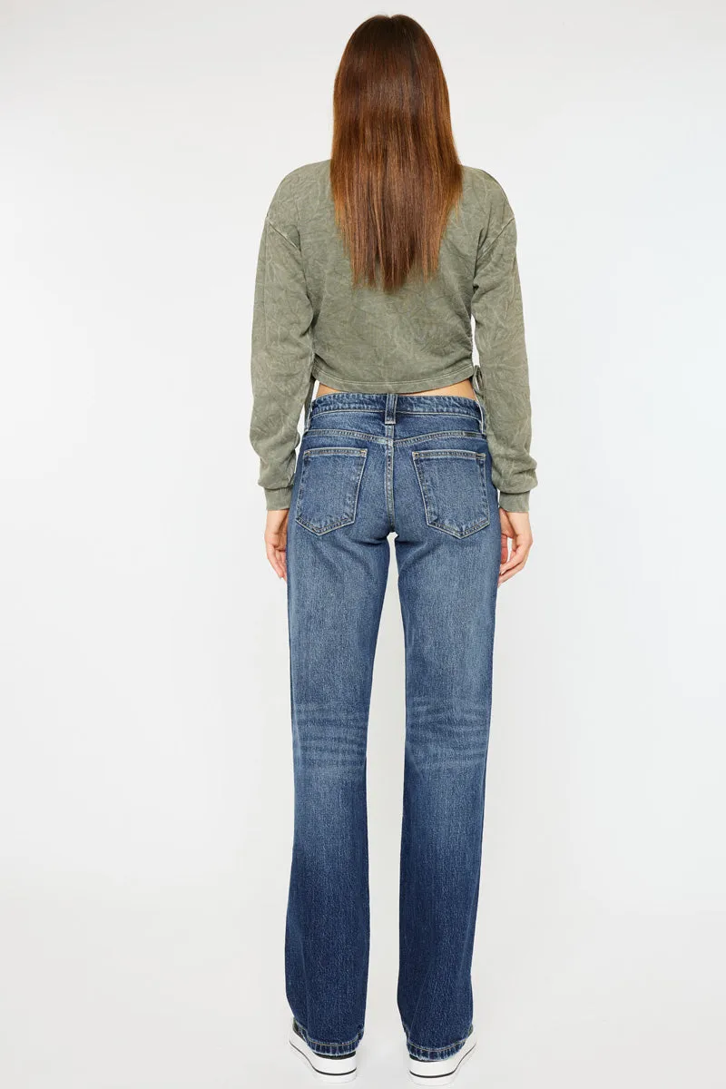 Dion 90'S Low Rise Boyfriend Jeans