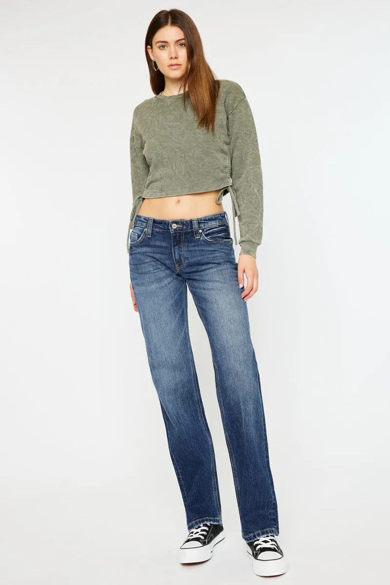 Dion 90'S Low Rise Boyfriend Jeans