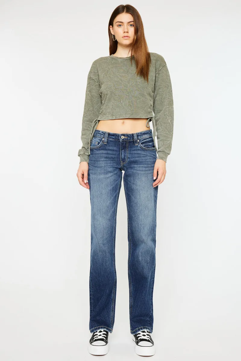 Dion 90'S Low Rise Boyfriend Jeans