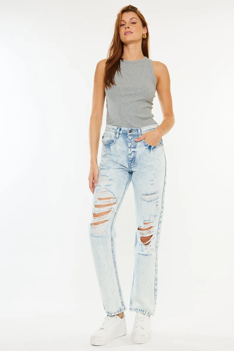 Dixon Ultra High Rise 90's Boyfriend Jeans