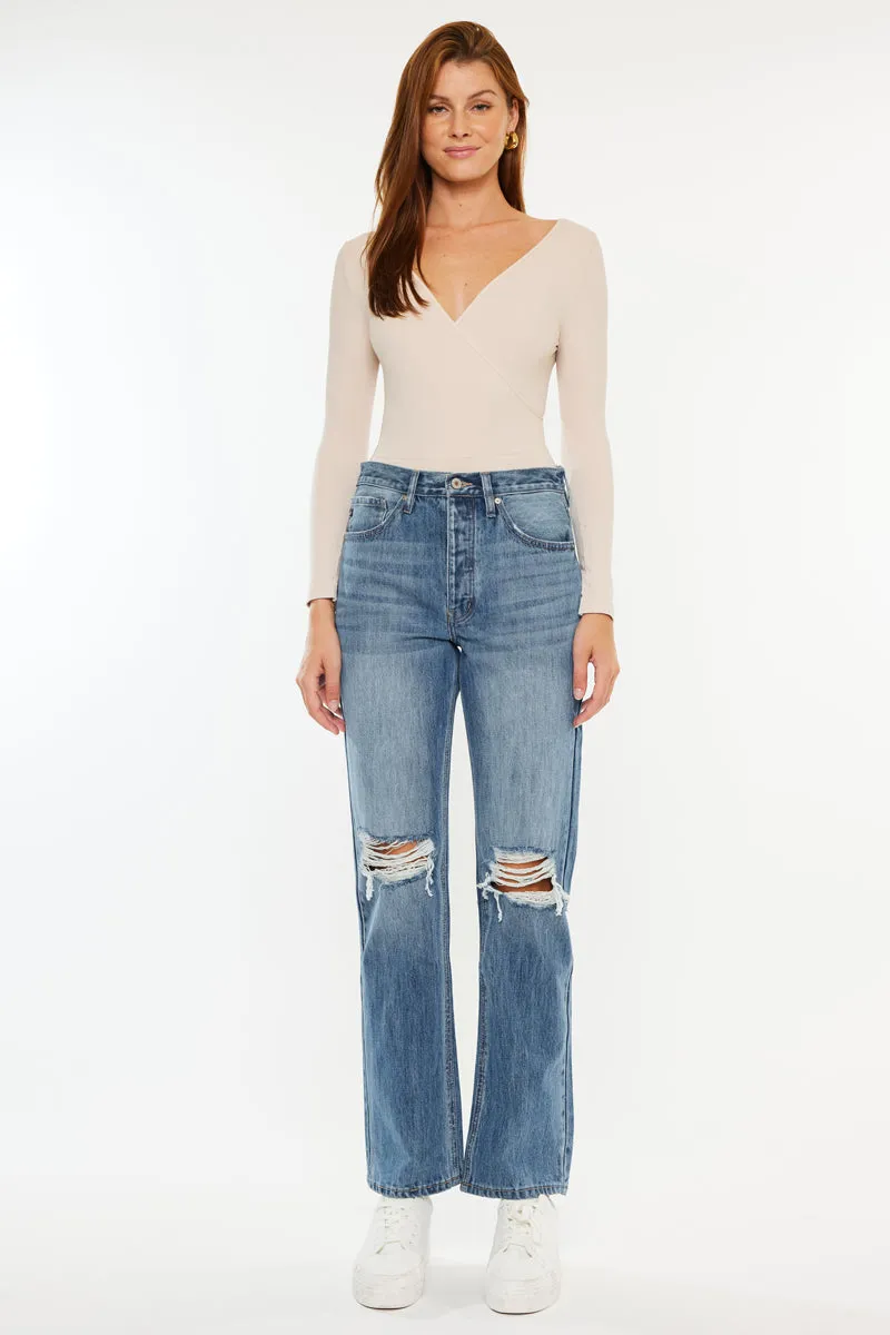 Dixon Ultra High Rise 90's Boyfriend Jeans