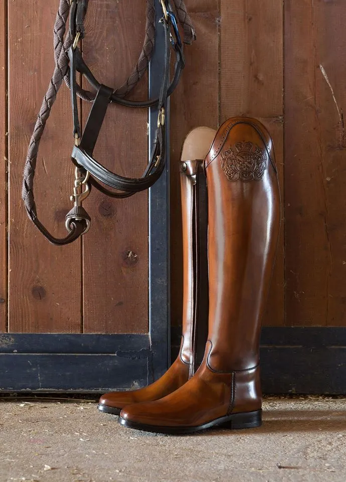 DRESSAGE B2 PICASSO BROWN <br>Standard riding boot [34 - 39]