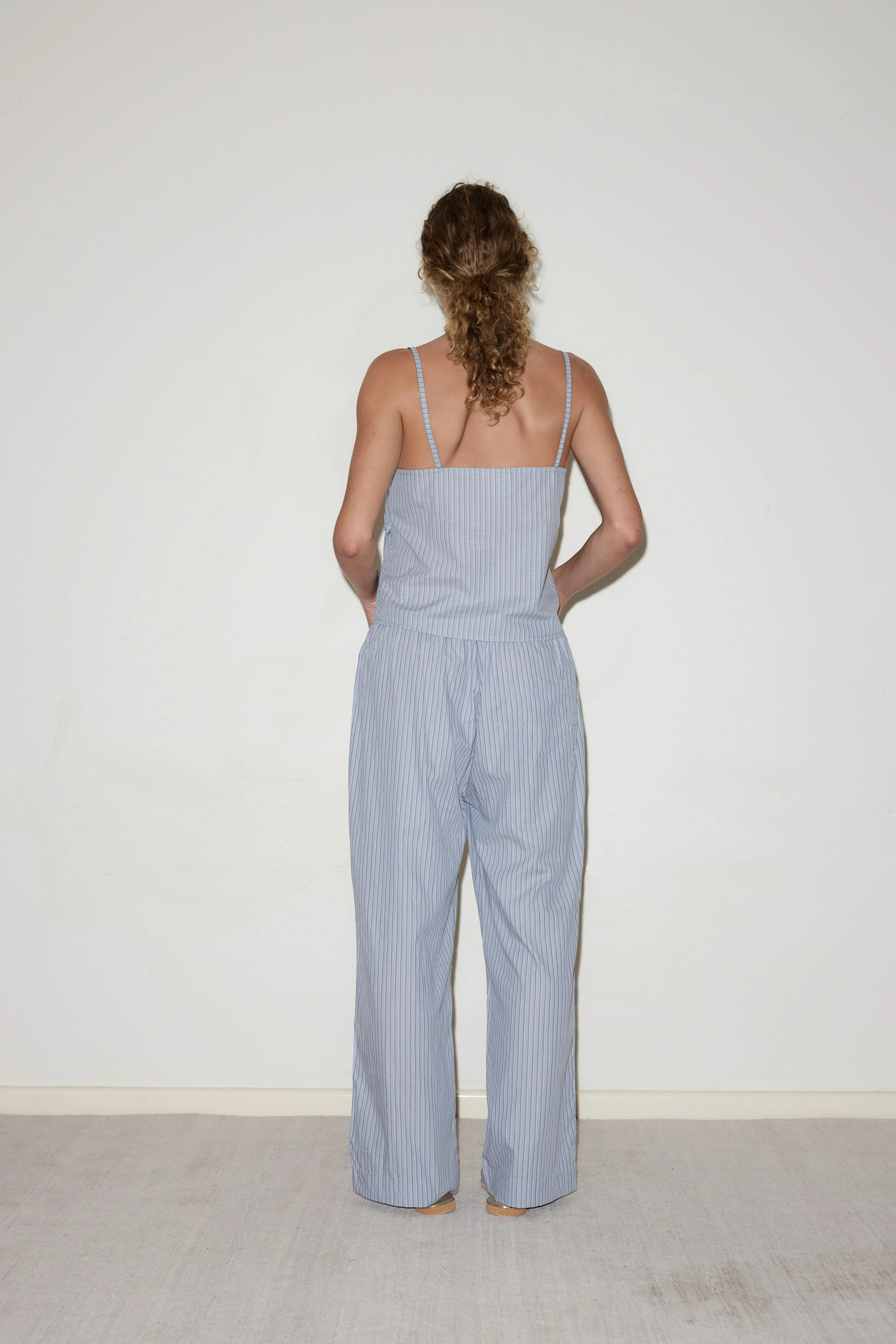 Ease Trouser - Glacier Stripe