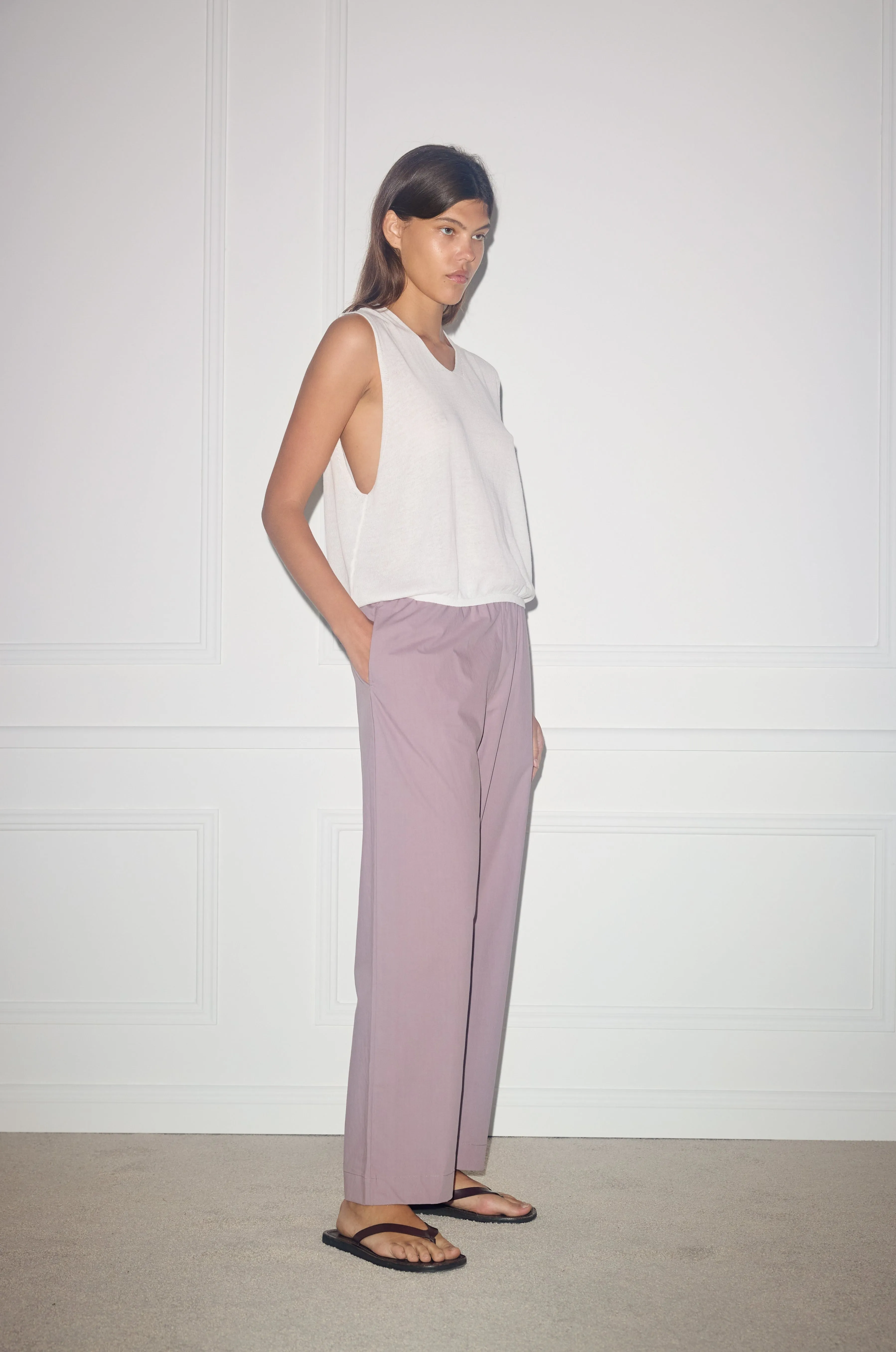 Ease Trouser - Mauve