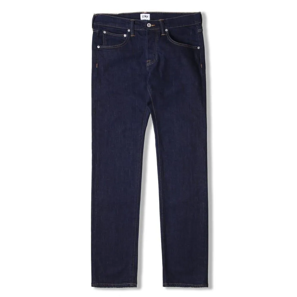 Edwin ED 55 Regular Tapered CS Night Blue Denim - Rinsed