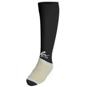 Eletto Black Jr. Soccer Sock