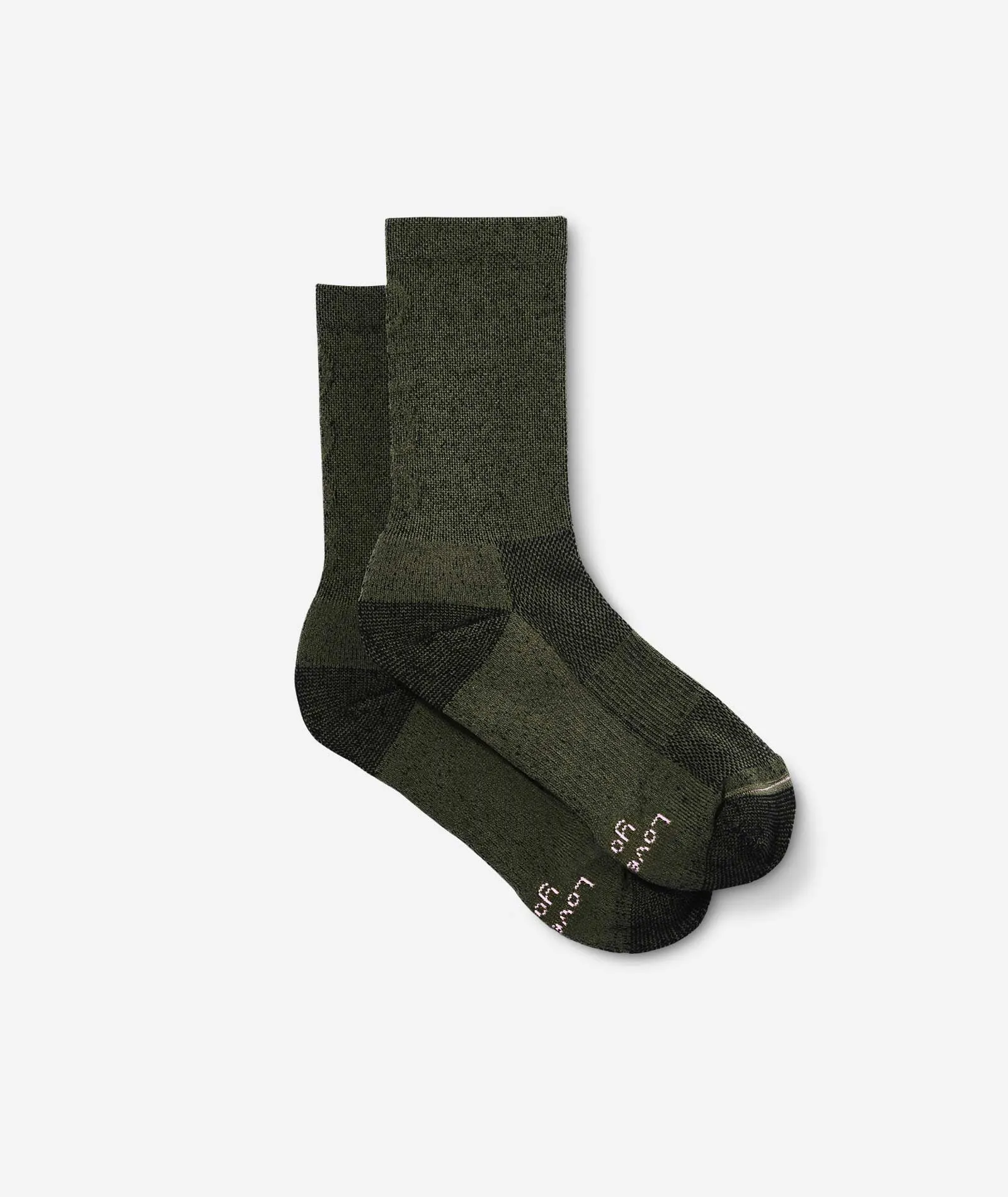 Extra Fine Merino Tech Wool Sock - Green Camo