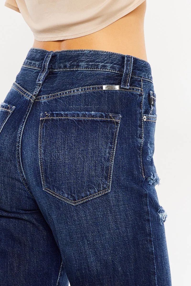 Fox Ultra High Rise 90's Boyfriend Jeans