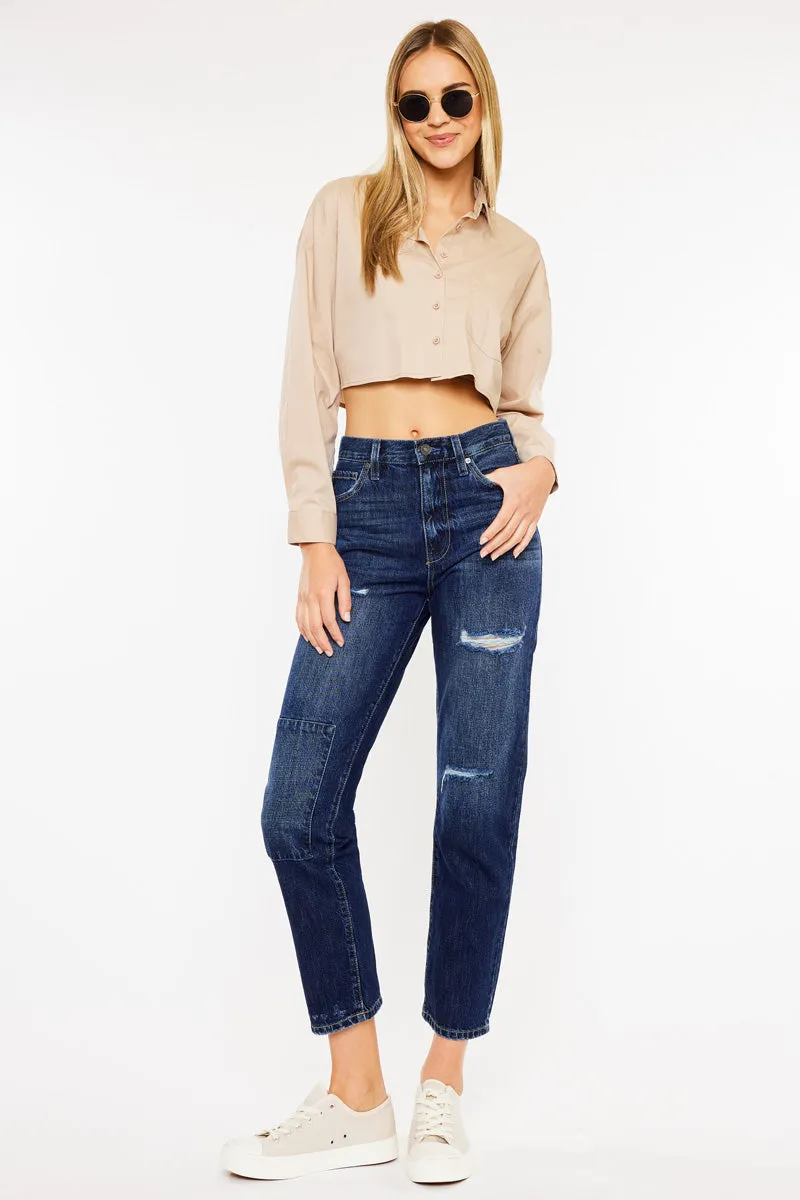 Fox Ultra High Rise 90's Boyfriend Jeans