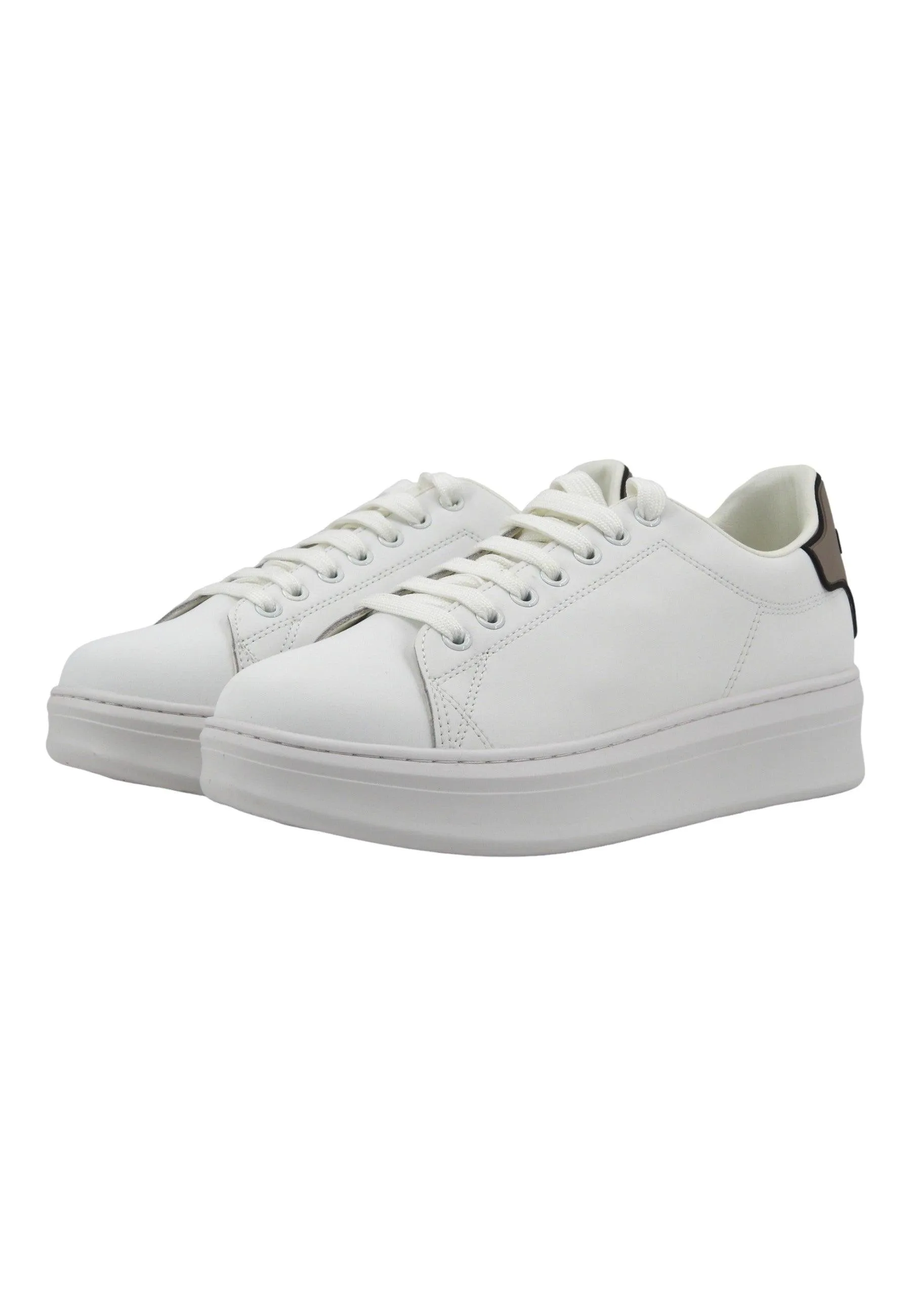 GAELLE Sneaker Uomo Beige Bianco GACAM00001